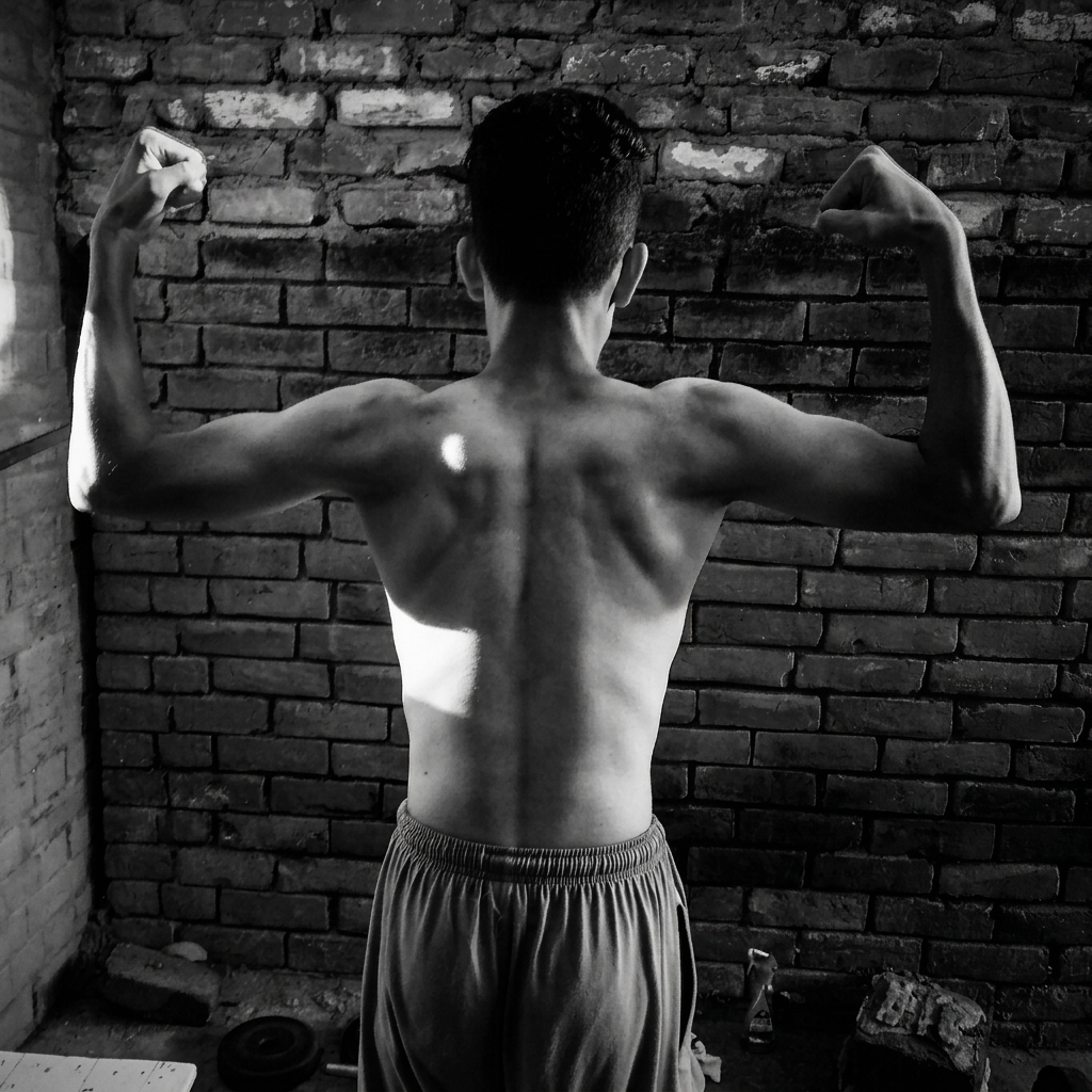 Back view — Before (2021, Beginner)